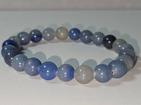 Blauwe aventurijn armband 8mm