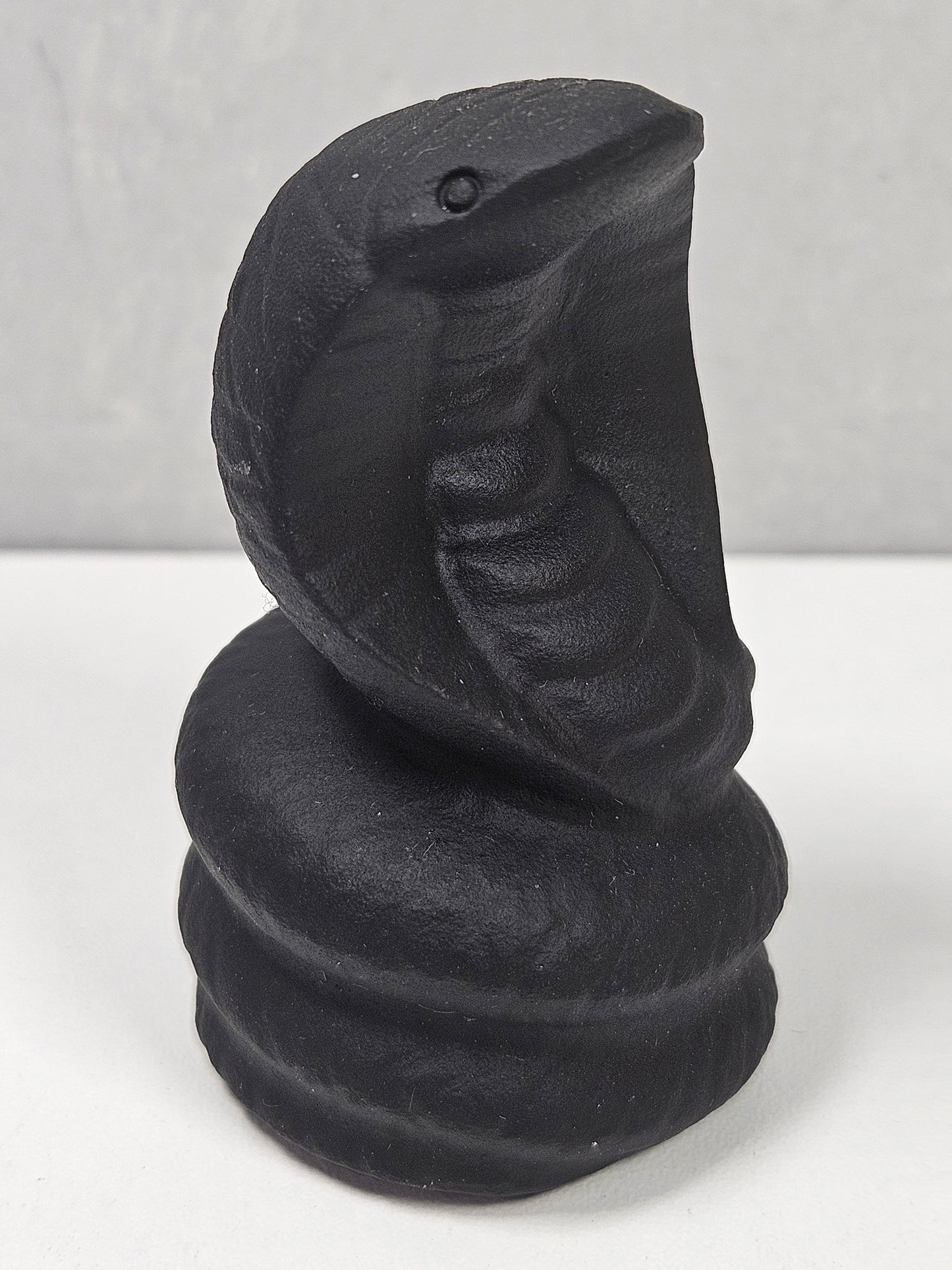 Zwarte obsidiaan slang