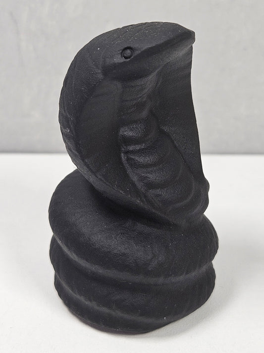 Zwarte obsidiaan slang
