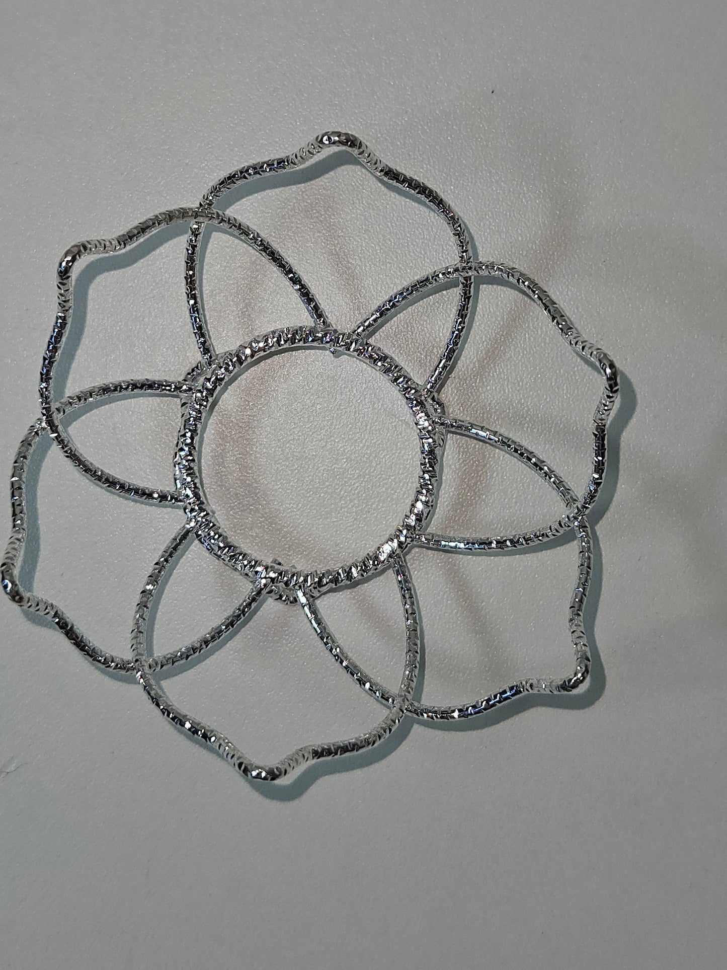 Lotus bolhouder zilver