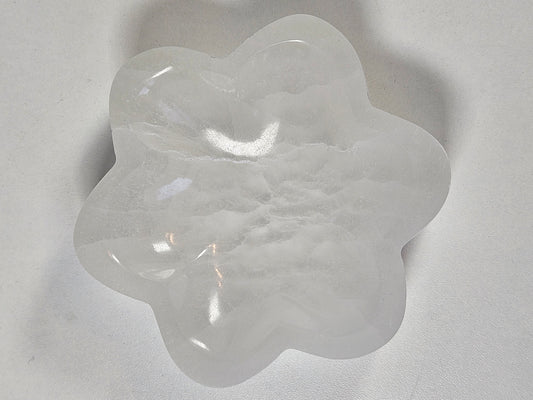 Seleniet bloem schaal