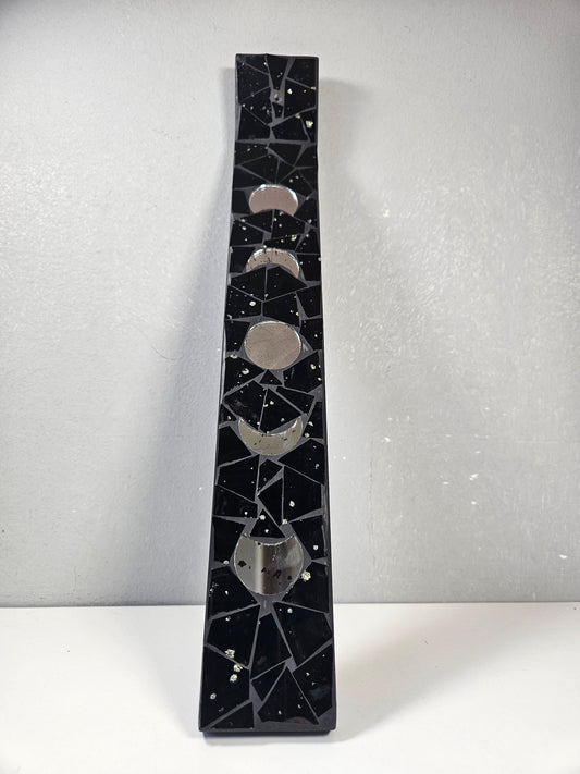 Wierookplankje zwart Mozaïek