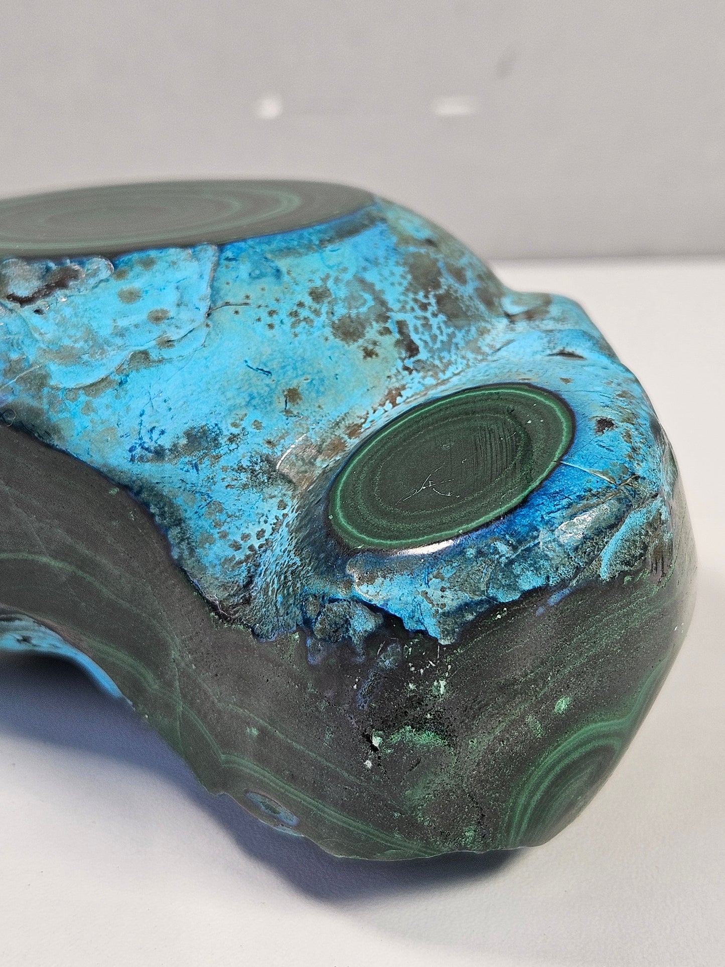 Malachiet en Chrysocolla 910 gram