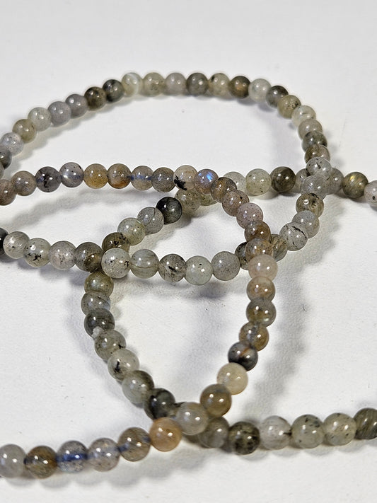 Labradoriet armband 4mm
