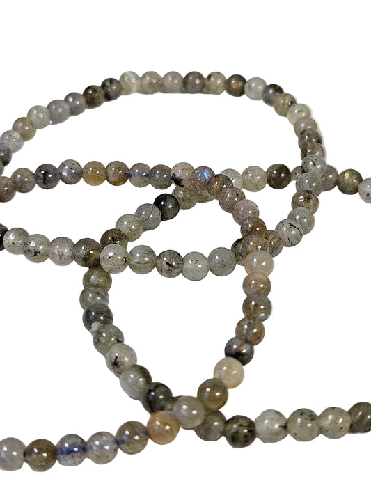 Labradoriet armband 4mm