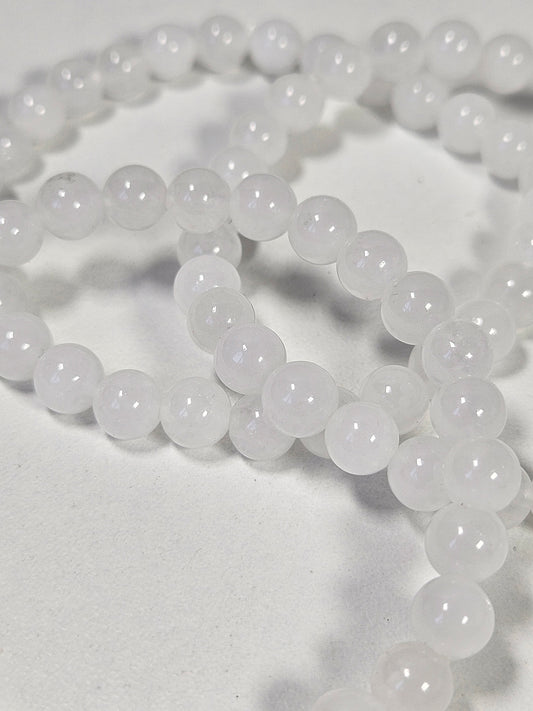 Melkkwarts armband 6mm