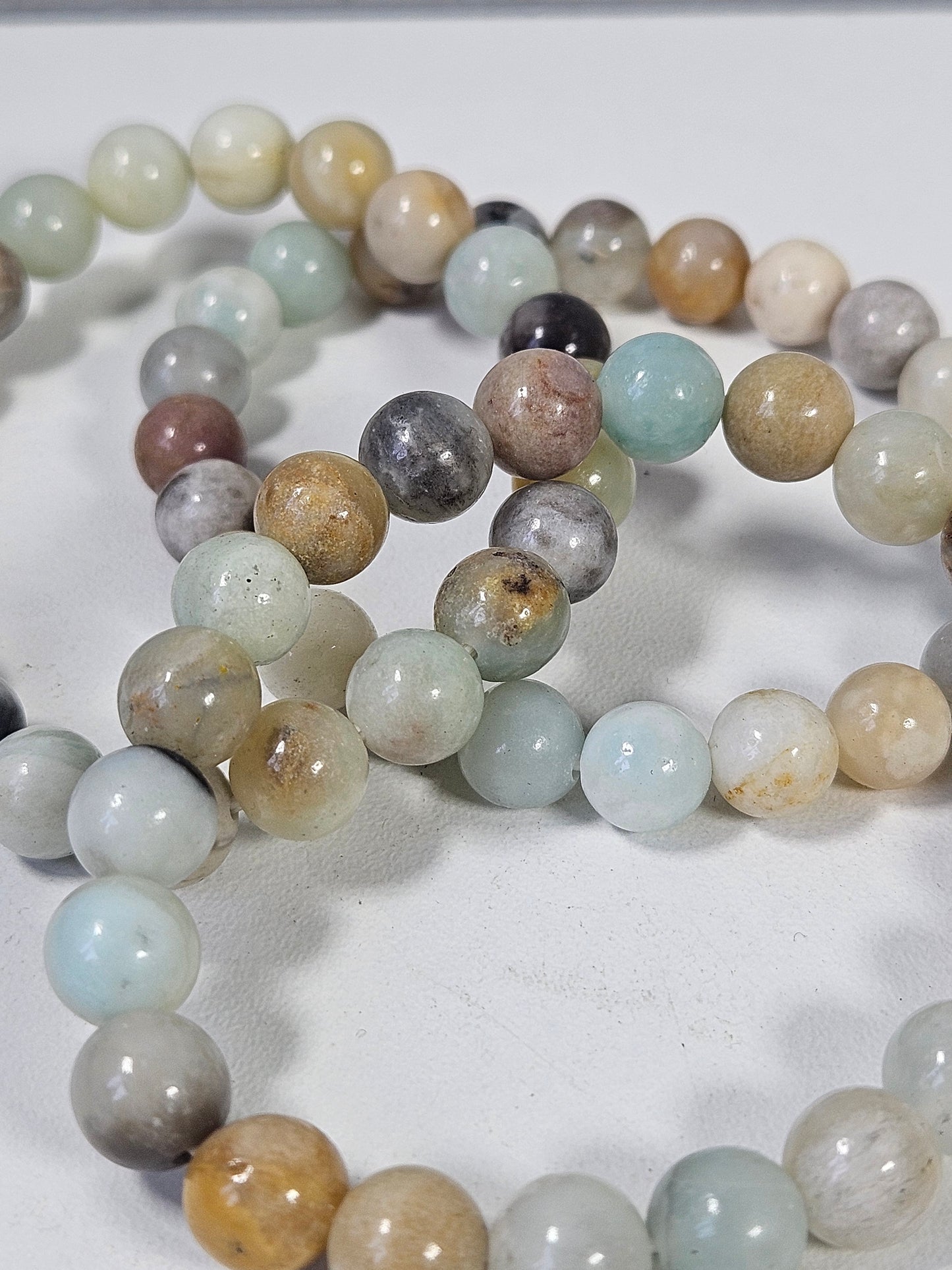 Caribisch calciet armband 8mm