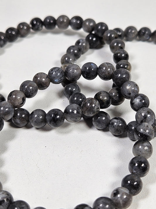 Larvikiet armband 6mm