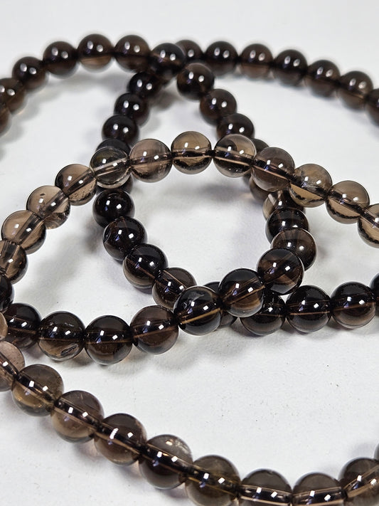 Rookkwarts armband 6mm