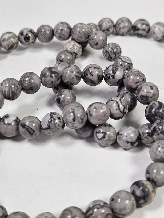 Picasso Jaspis armband 8mm