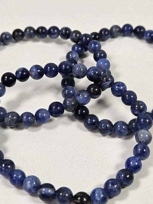 Sodaliet armband 6mm