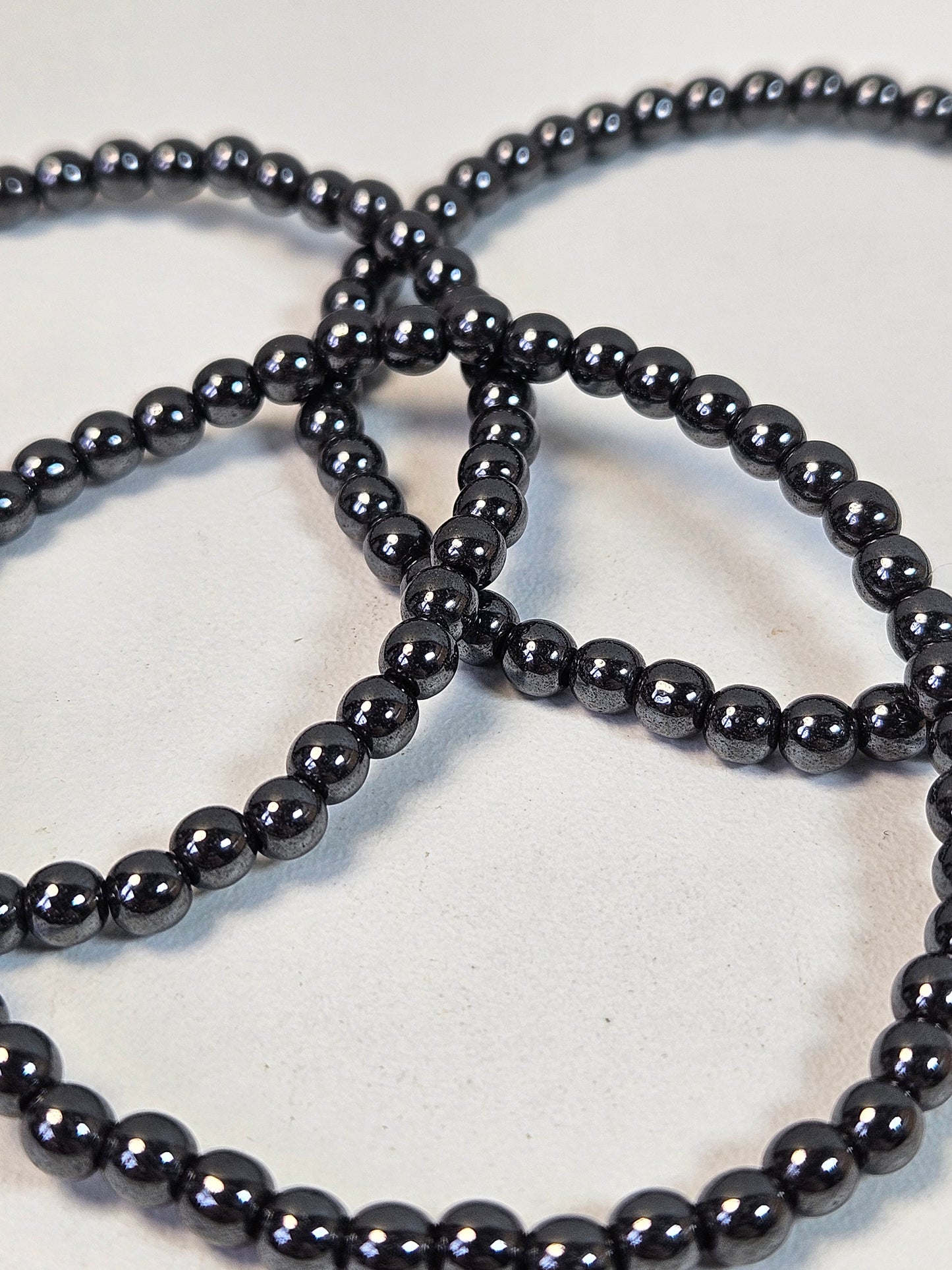 Hematiet armband 4mm