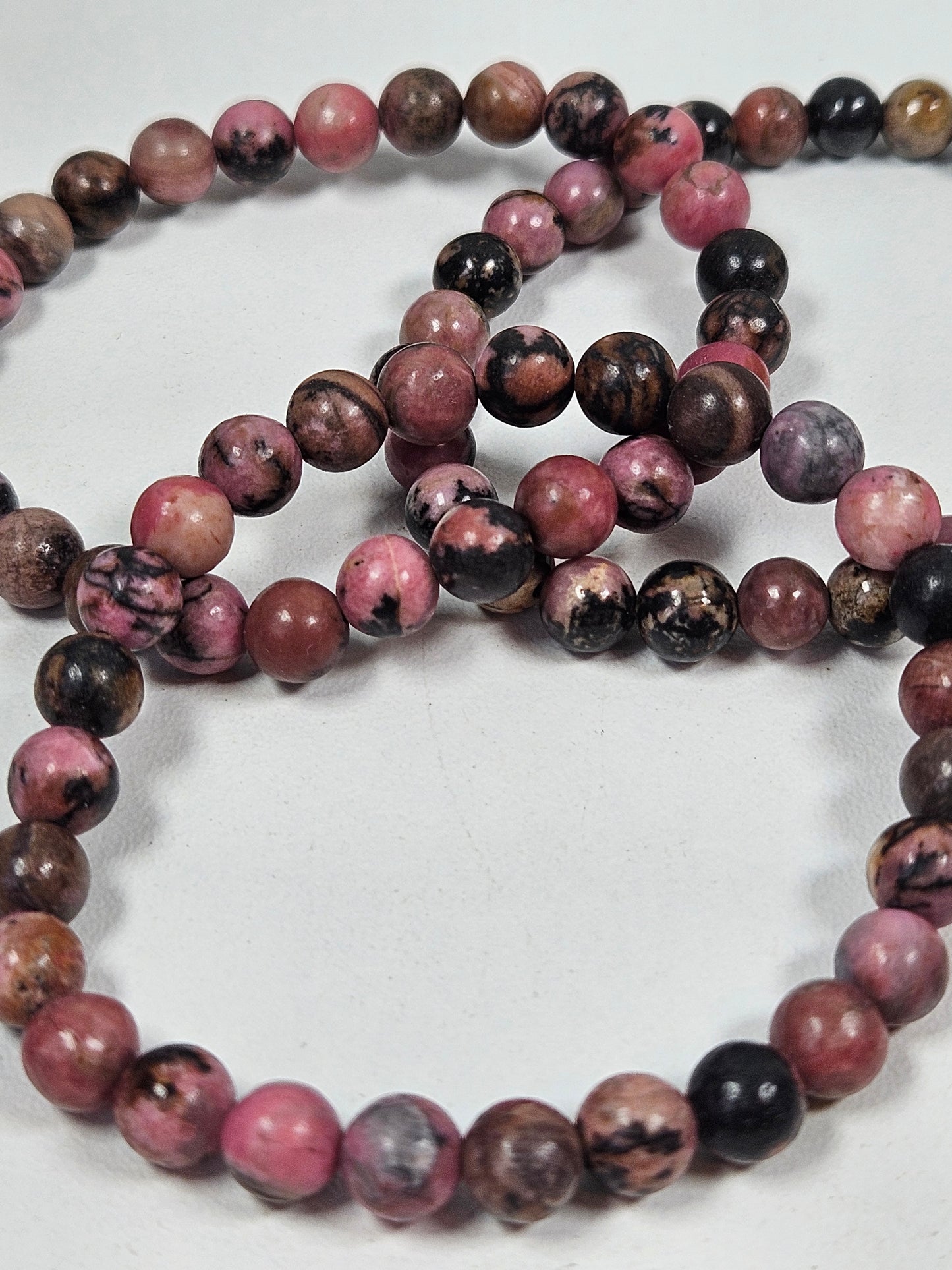 Rhodonitarmband 6mm