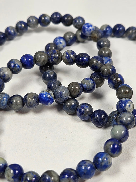 Lapis lazuli armband 6mm