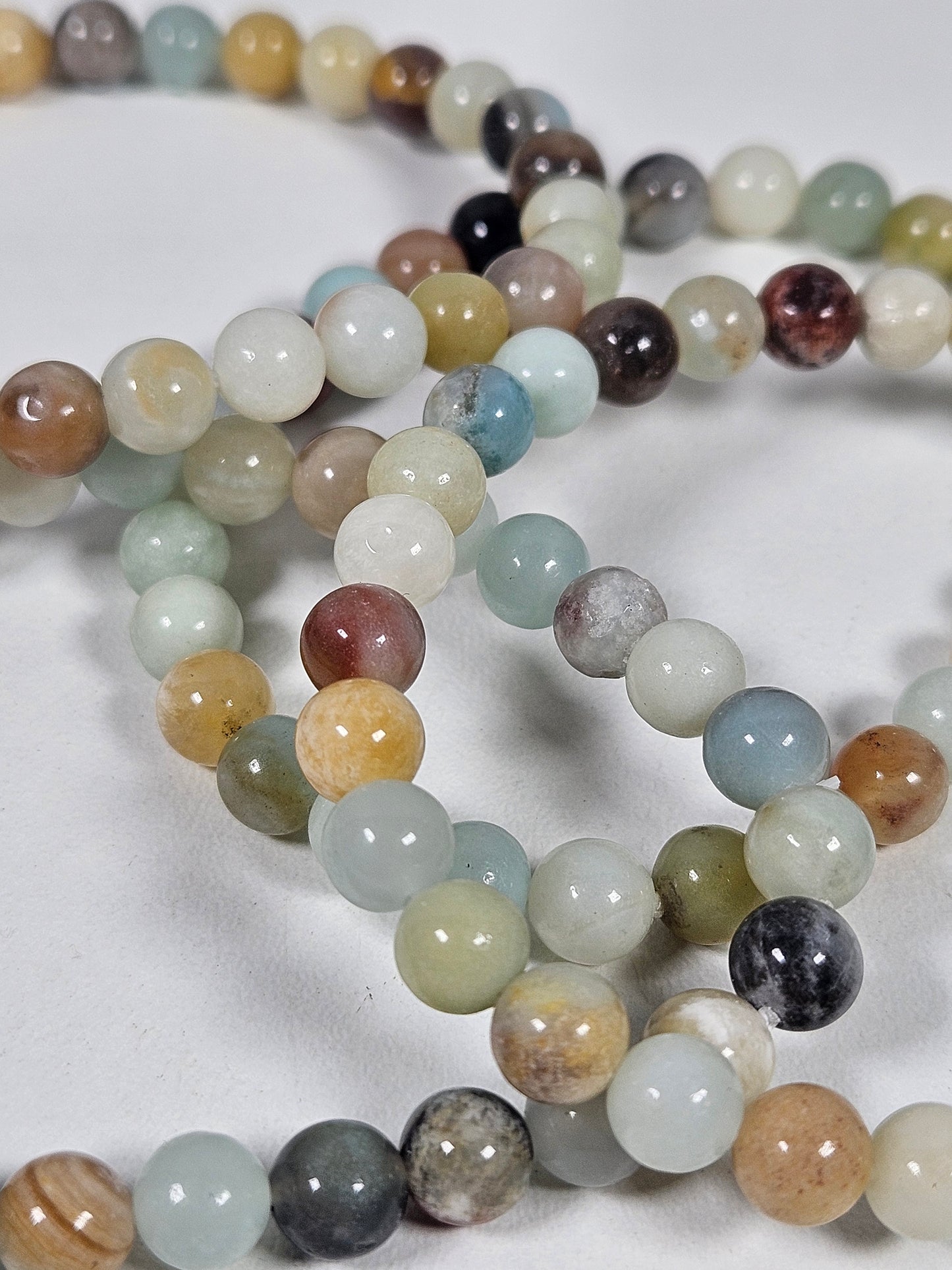 Caribisch calciet armband 6mm