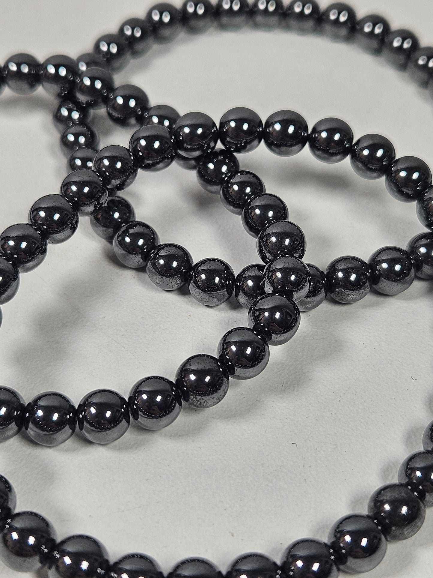 Hematiet armband 6mm
