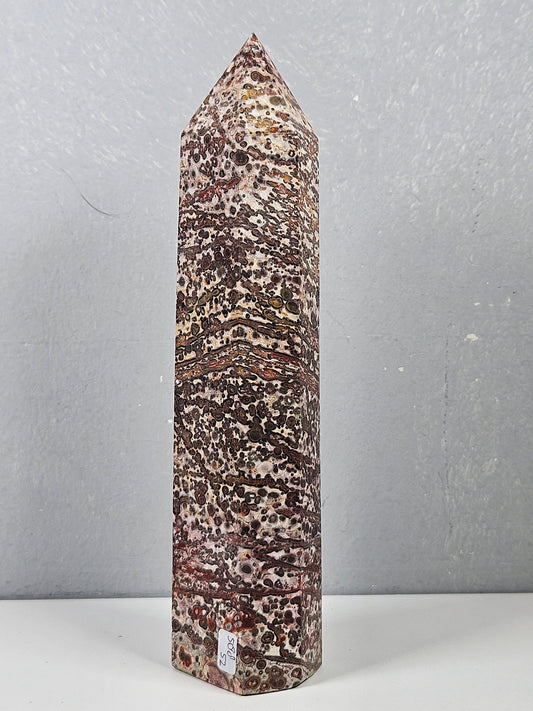 Luipaardjaspis toren 588 gram