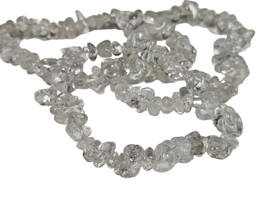 Bergkristal splitarmband (helder)