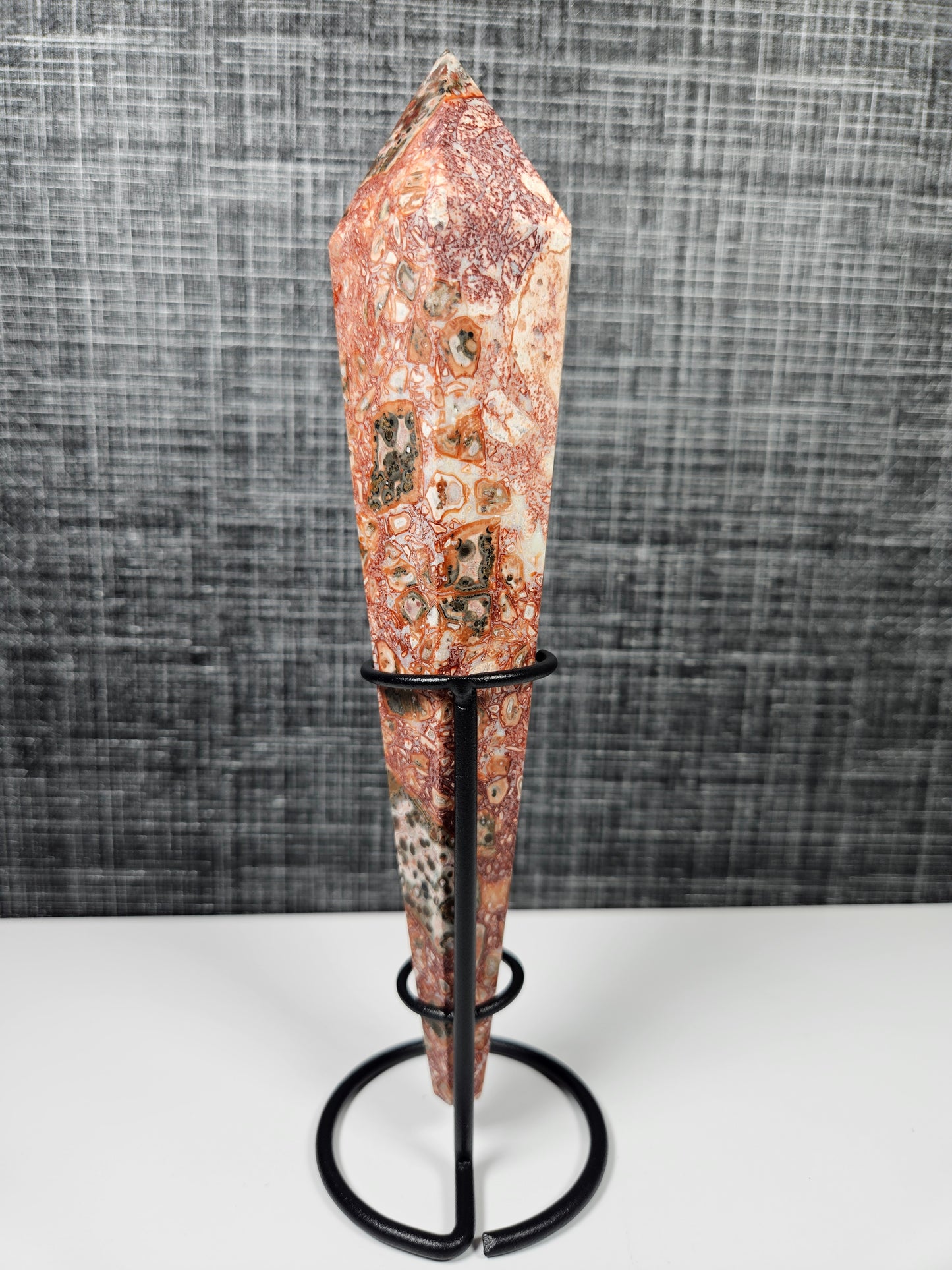 Luipaardjaspis wand 266 gram
