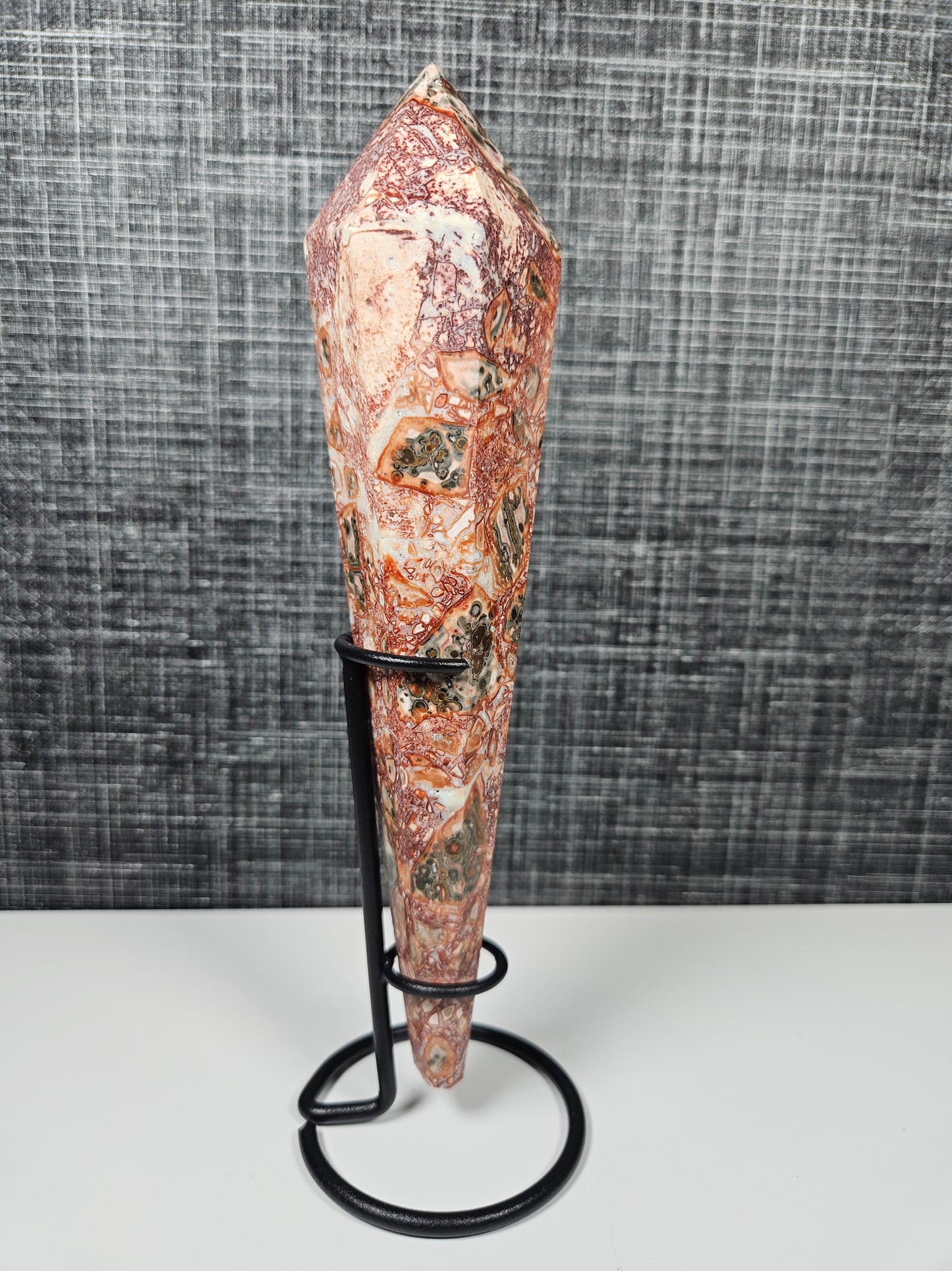 Luipaardjaspis wand 266 gram