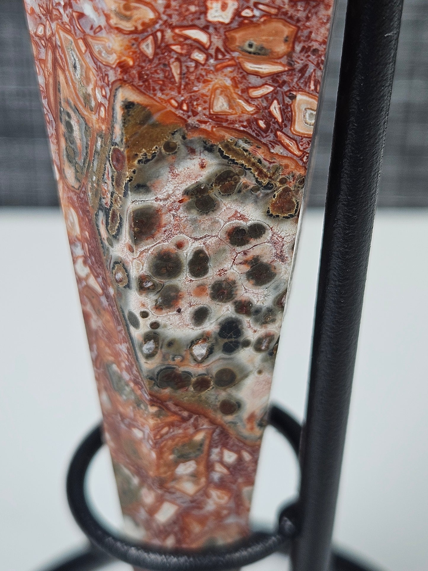 Luipaardjaspis wand 266 gram