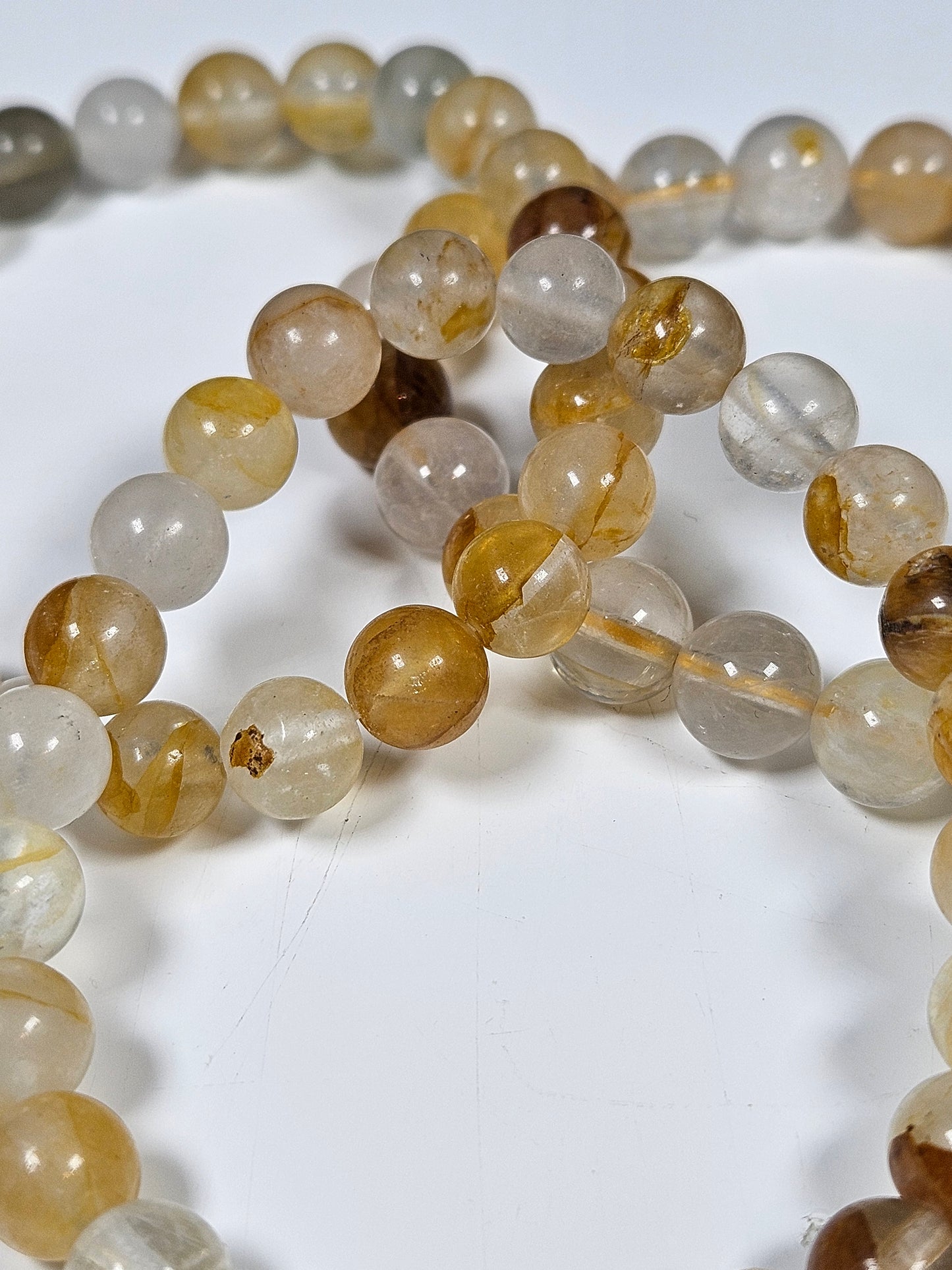 Golden healer armband 8mm