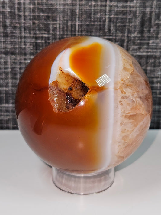 Carneool bol 376 gram