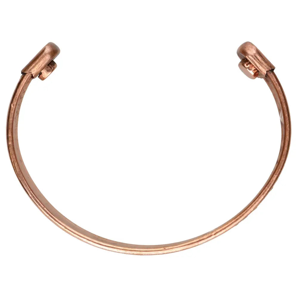 Koperen Armband Dubbele Ketting