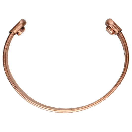Koperen Armband Dubbele Ketting