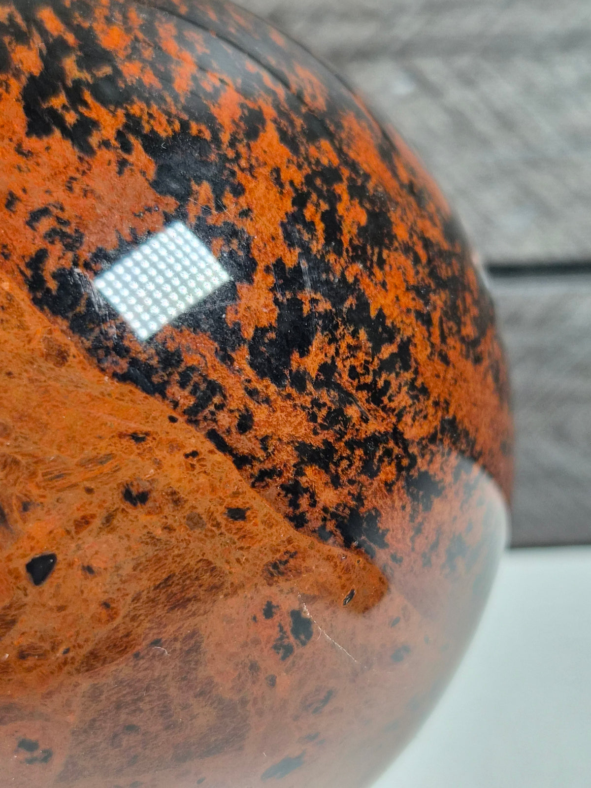 Mahonie Obsidiaan Bol 840 gram