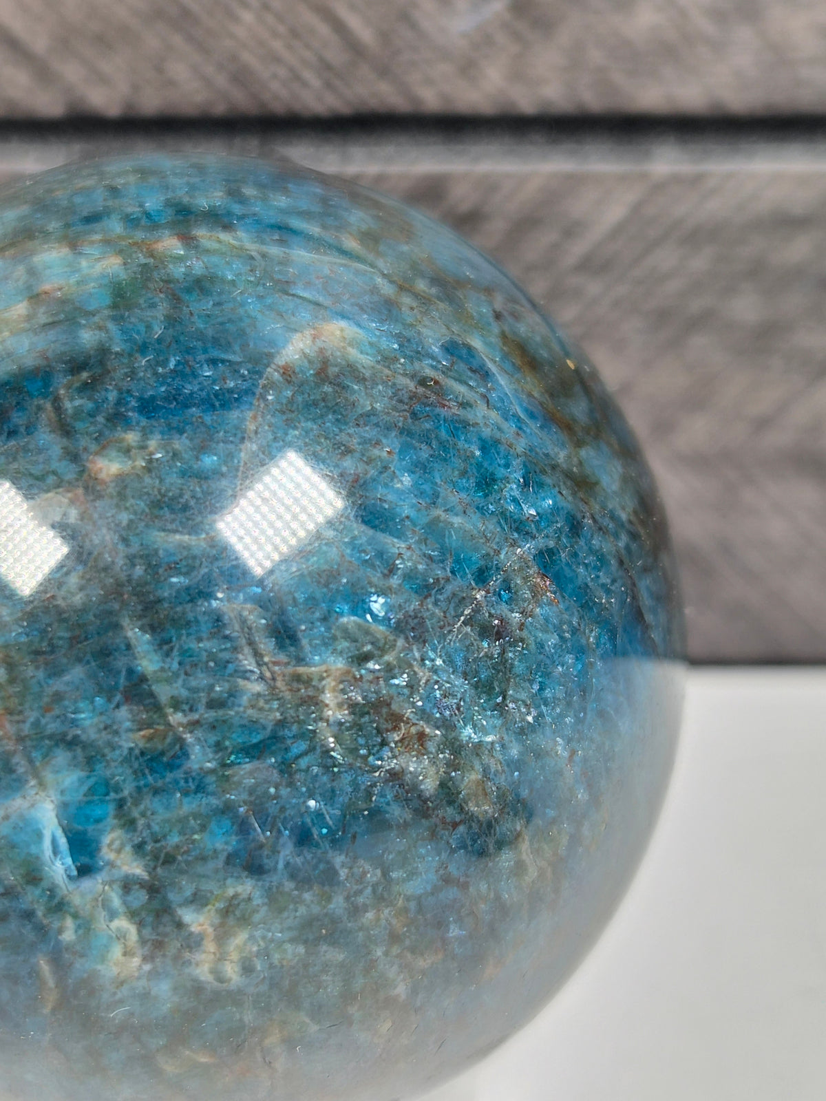 Blauwe Apatiet bol 234 gram