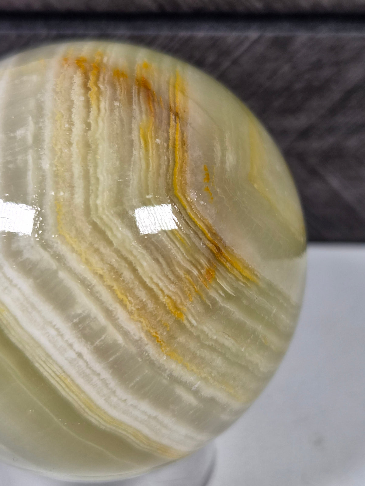 Afghaanse Jade Bol 204 gram