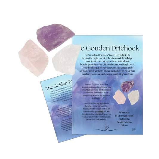Cadeauzakje Gouden Driehoek Ruw