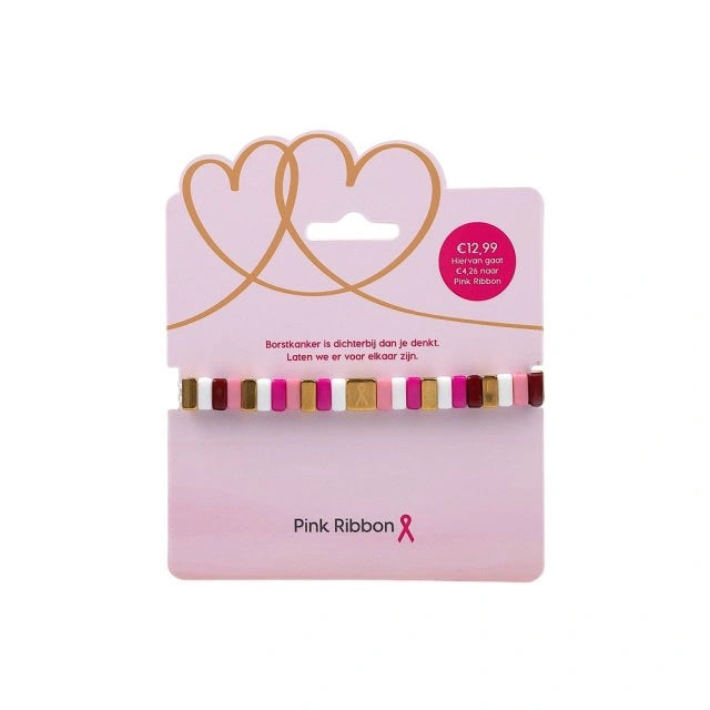 Pink Ribbon Armband 2026