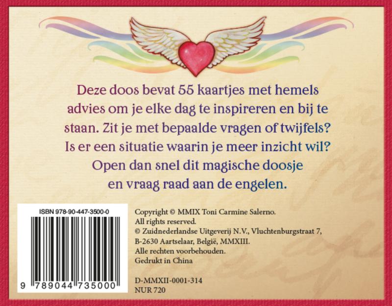 Vraag raad aan de engelen, magische kaartjes boordevol hemels advies