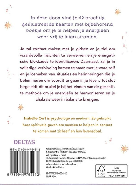 Energetische healing - Boek en orakelkaarten, Isabelle Cerf