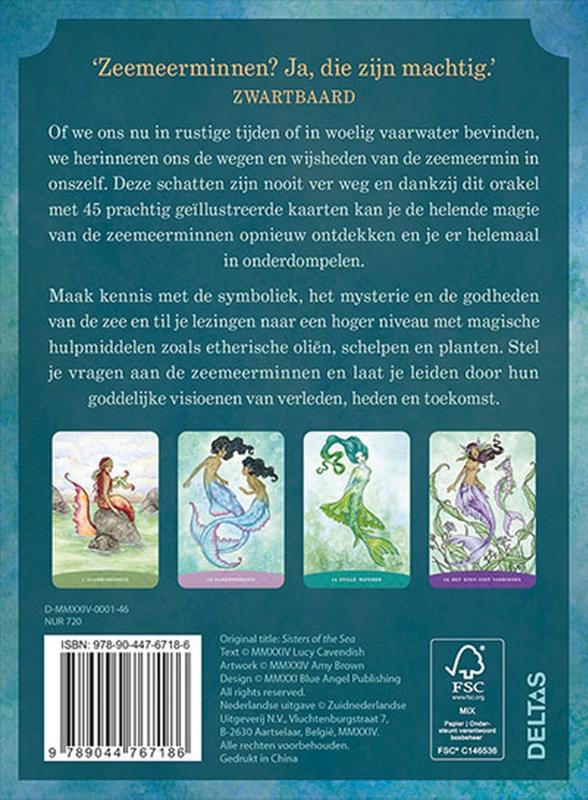 Boodschappen van de zeemeerminnen, Boek en Orakelset