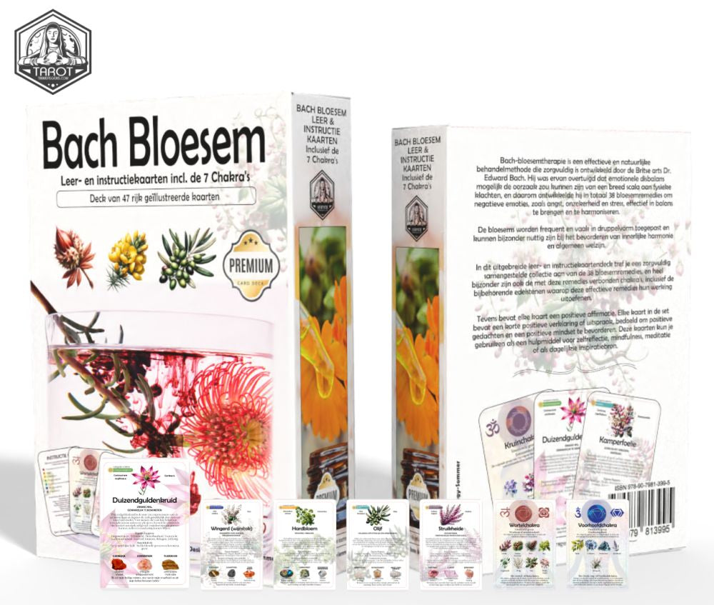Bach Bloesem (Leer- en instructiekaarten incl. de 7 chakra's, Nederlands)