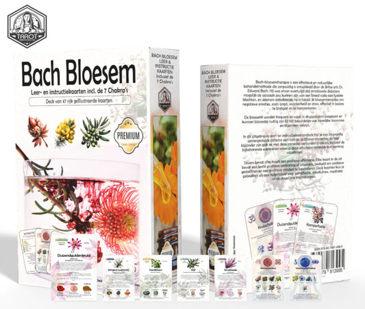 Bach Bloesem (Leer- en instructiekaarten incl. de 7 chakra's, Nederlands)