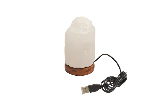 USB zoutlamp regenbooglicht