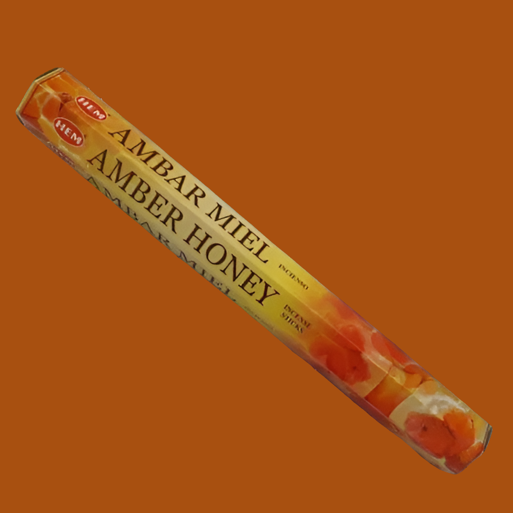 HEM Räucherstäbchen Amber/Honig