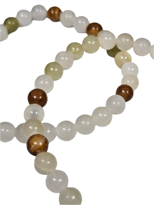 Afghaanse jade armband 6mm