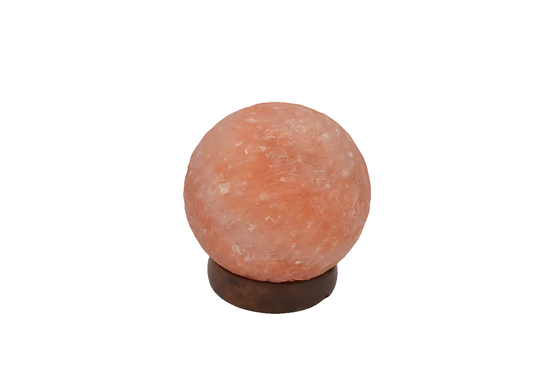 Zoutlamp bol ruw 10 cm