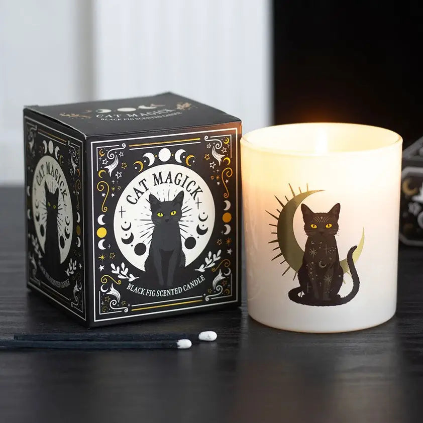 Cat Magick Geurkaars Zwarte Vijgen