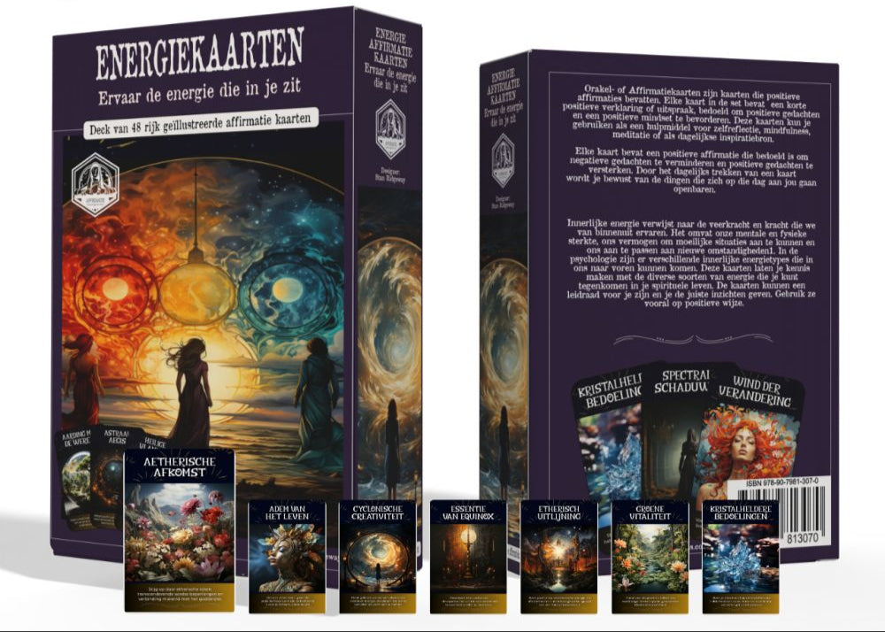 Energie affirmatiekaarten (Ervaar de energie die in je zit)