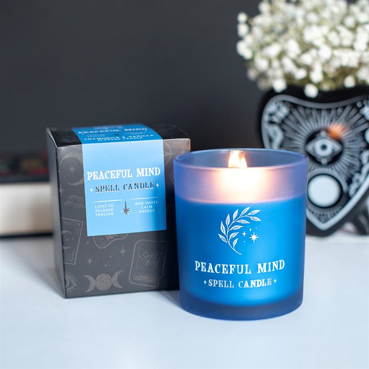 Peaceful Mind Spell Candle (Kamille en Vanille)