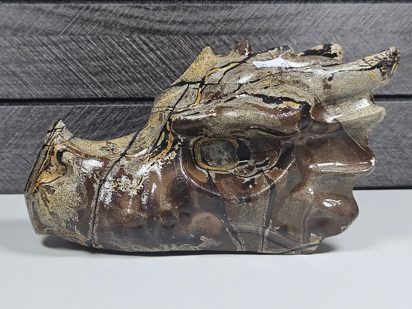 Landschap Jaspis Drakenkop 640 gram