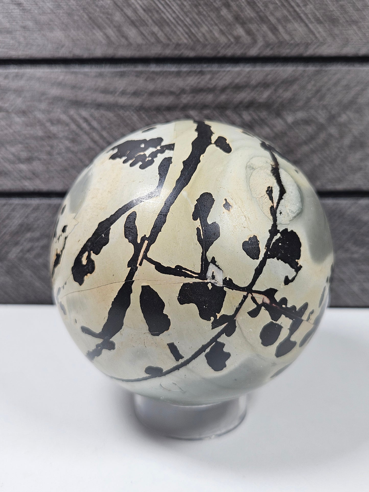Landschapsjaspis bol 520 gram