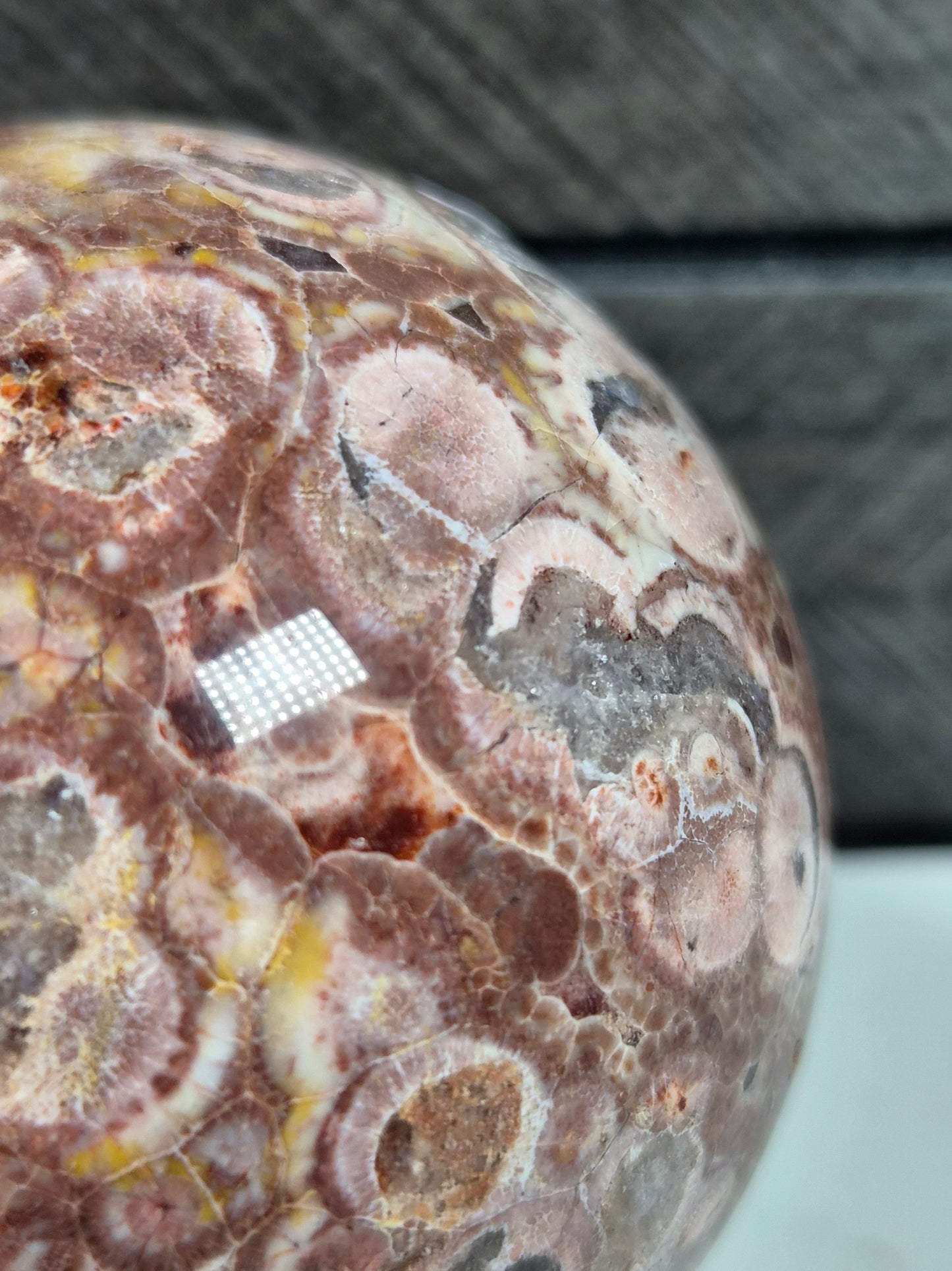 Orbiculair Indiaans Ryoliet bol 292 gram