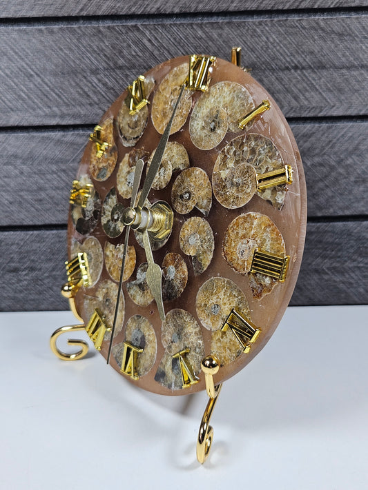 Ammoniet klok op standaard nr13